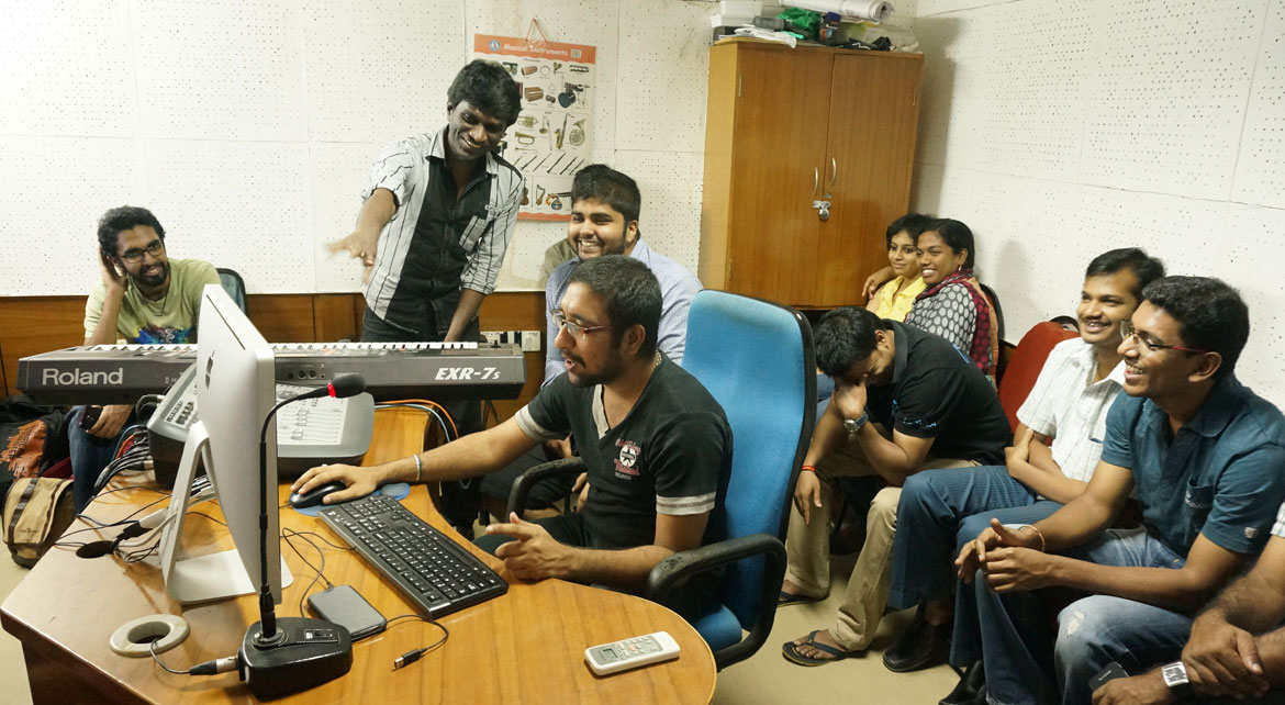 L V Prasad College of Media Studies - Learn the art of Music Production 1  year PG Diploma in sound design & Music Production- Chennai Campus •  Understanding the sound track industry: •
